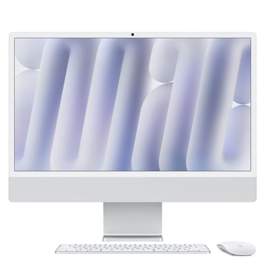 Ordinateur tout-en-un Apple iMac 24'' M4 10 cœurs CPU/10 cœurs GPU 32Go 1To SSD Argent