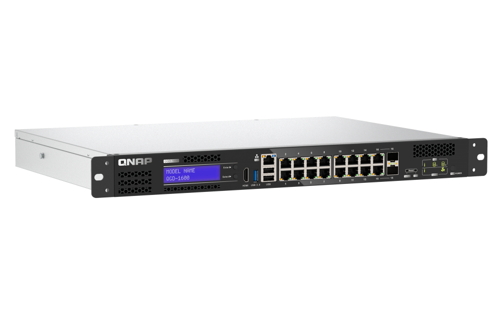 QNAP QGD 1600 Géré Gigabit Ethernet 101001000 1U Neuf - vue 3