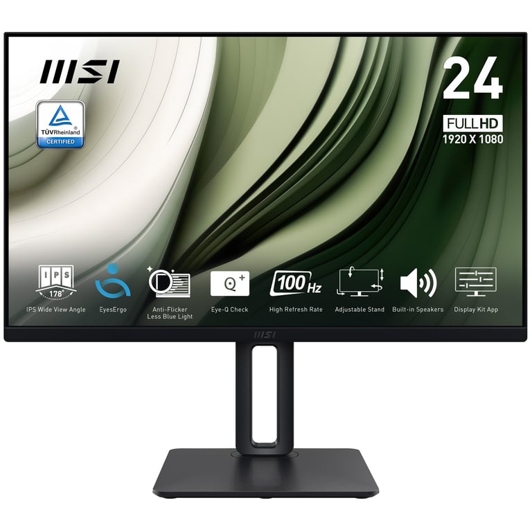 MSI Pro MP245PG écran plat de PC 60 5 cm 23.8 1920 x 1080 pixels Full HD LCD Neuf - vue 1