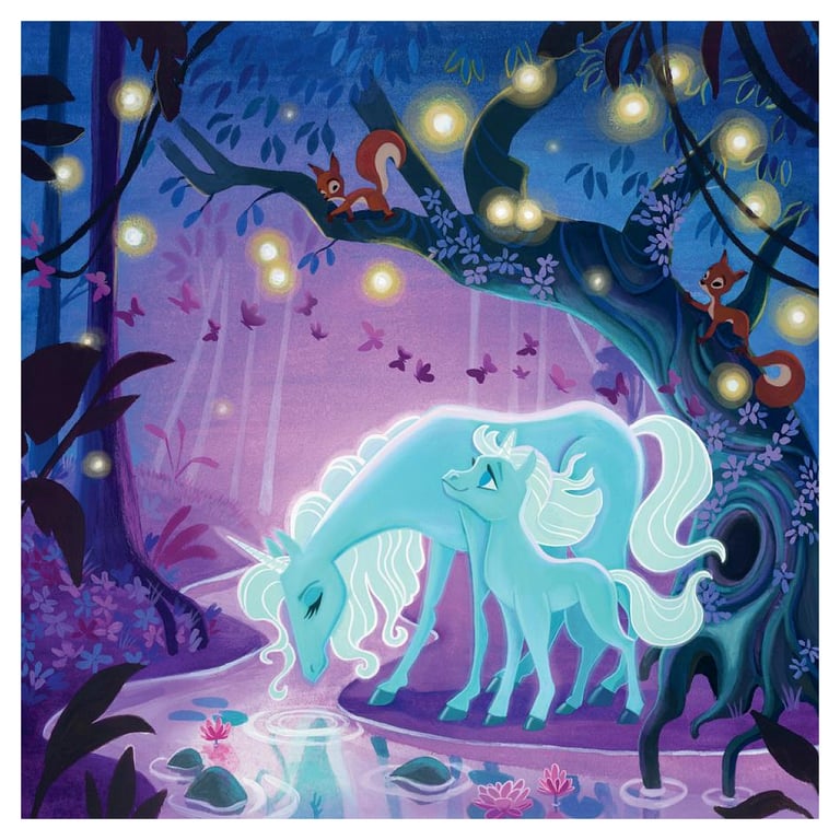 Puzzles 3 x 49 pièces : Licorne dragon et fée Ravensburger France - vue 5