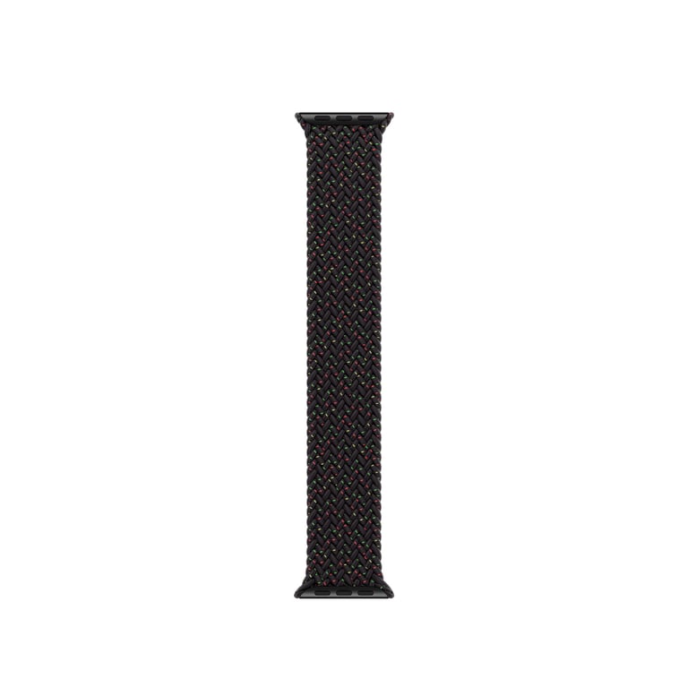 Bracelet Apple Watch 49mm Solo tressé Black Unity - vue 7