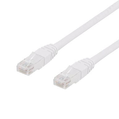Deltaco TP-635V cable de red Blanco 3,5 m Cat6 U/UTP (UTP)