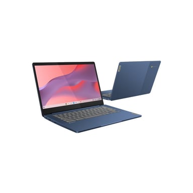 PC Portable Chromebook  IdeaPad Slim 3 14M868 - Chrome OS - 14'' FHD - MTK 520 - RAM 4 Go - Stockage 128 Go - AZERTY