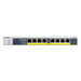 NETGEAR GS108PP Non-géré Gigabit Ethernet (10/100/1000) Connexion Ethernet, supportant l'alimentation via ce port (PoE) Noir