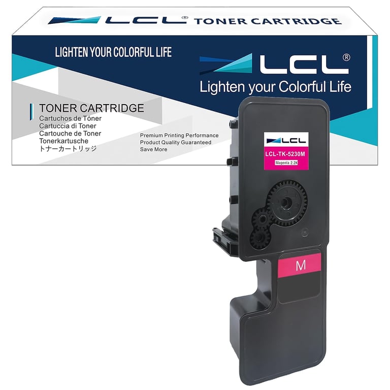 TK 5230 TK5230 Jaune Cartouche de Toner Compatible pour TK 5230 TK TK5230Y Compatible pour Ecosys P5021 P5021cdn P5021cdw M5521 M5521cdn M5521cdw 1 Pack Neuf - vue 10