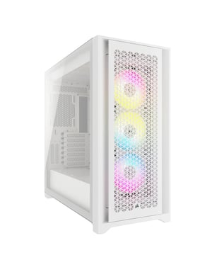 Corsair iCUE 5000D RGB Airflow Midi Tower Blanc
