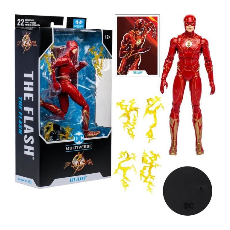 DC THE FLASH MOVIE THE FLASH HERO COSTUME 18CM LANSAY Neuf - vue 7