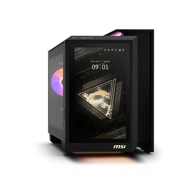 Unità Centrale MSI Gaming MEG Vision X AI 2NVZ9-021FR-B9285KVZ3264GS2TX11MALZ9, Intel Core Ultra 9, 64 GB RAM, 2 TB SSD, Nvidia GeForce RTX 5090