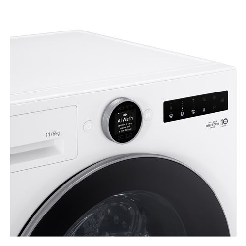 Lave-Linge Séchant LG F164X71WSTA – 11 Kg Lavage, 6 Kg Séchage, 1400 Tr/min - vue 5