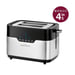 Grille pain 2 fentes Proficook PC-TA 1170