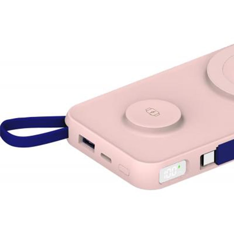 PowerBank PastelUp Sans Fil Qi MagSafe 10 000mAh USB A / C Neuf - vue 6