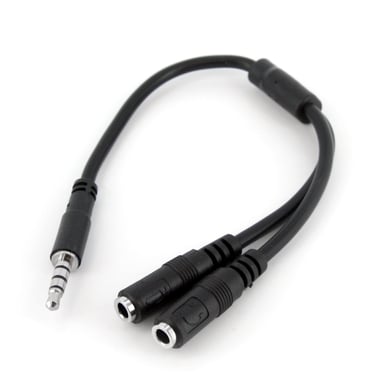 STARTECH Mini-Jack 3,5 mm 1x (M) 2x (F)