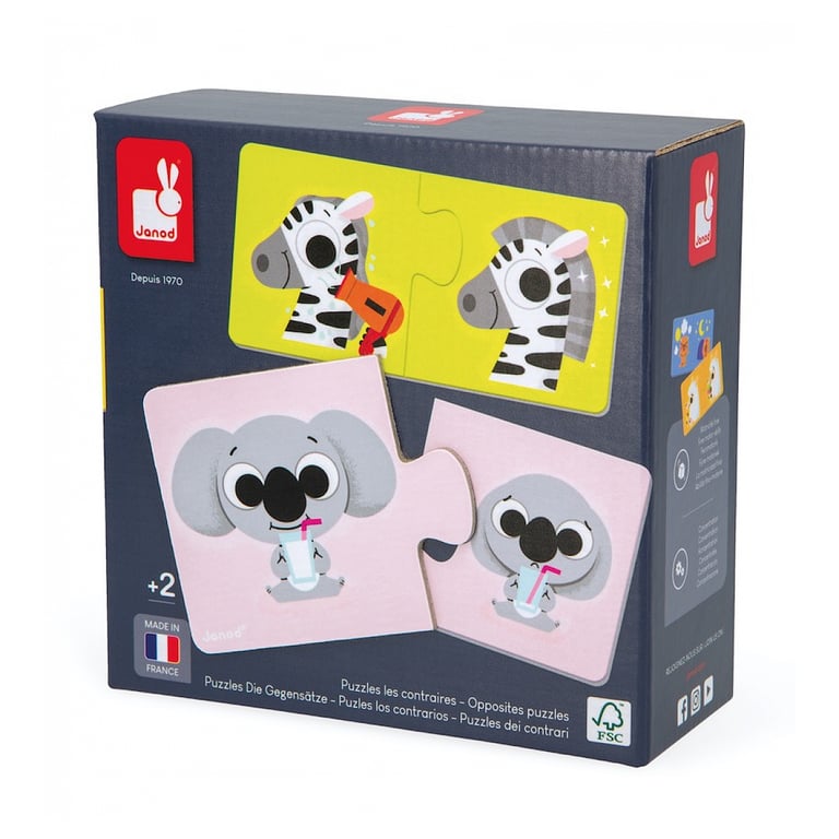 Puzzle Janod Motricité Fine et Concentration 36 pièces - vue 2