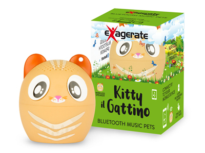 Hamlet XBTPET-CAT altavoz portátil o de fiesta Altavoz monofónico portátil Negro, Naranja, Blanco 4 W