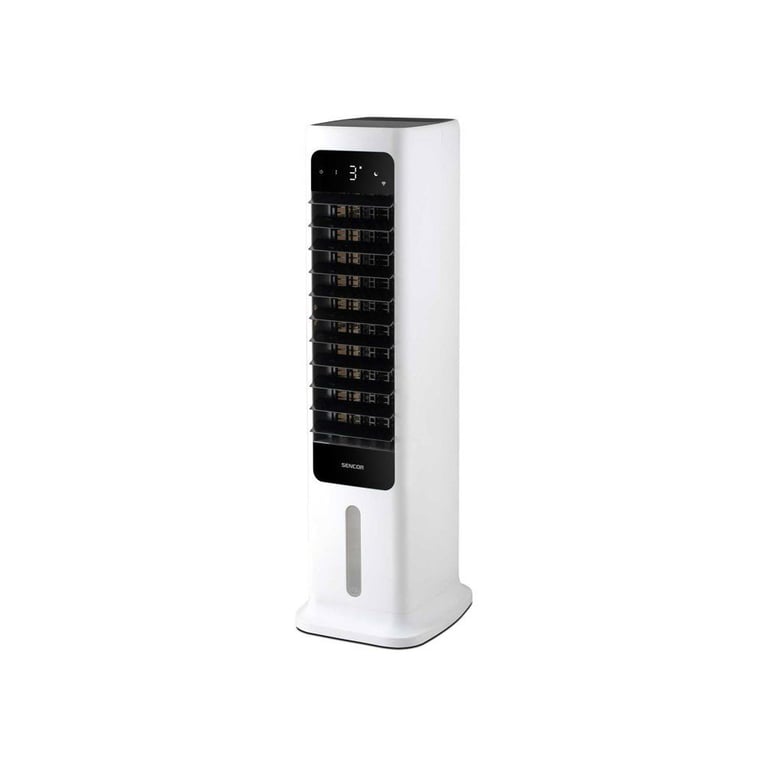 Ventilateur Colonne Sencor 3 En 1 – Jusqu'à 46 m², Réservoir 6L, Wi-Fi