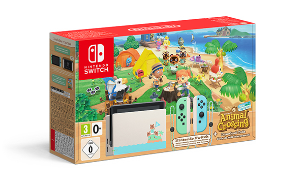 Nintendo Switch Animal Crossing: New Horizons videoconsola portátil 15,8 cm (6.2'') 32 GB Pantalla táctil Wifi Negro, Azul, Verde