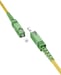 Goobay 59639 Cable de fibra óptica e InfiniBand 2 m SC FTTH Amarillo