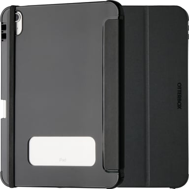 OtterBox React Folio Series per Apple iPad (A16/10a gen), nero - prodotti consegnati senza imballaggio