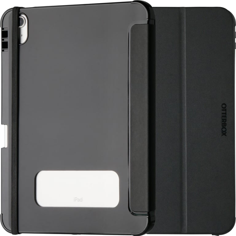 OtterBox React Folio Series para Apple iPad (A16/10ª gen), negro - productos entregados sin embalaje - Nuevo