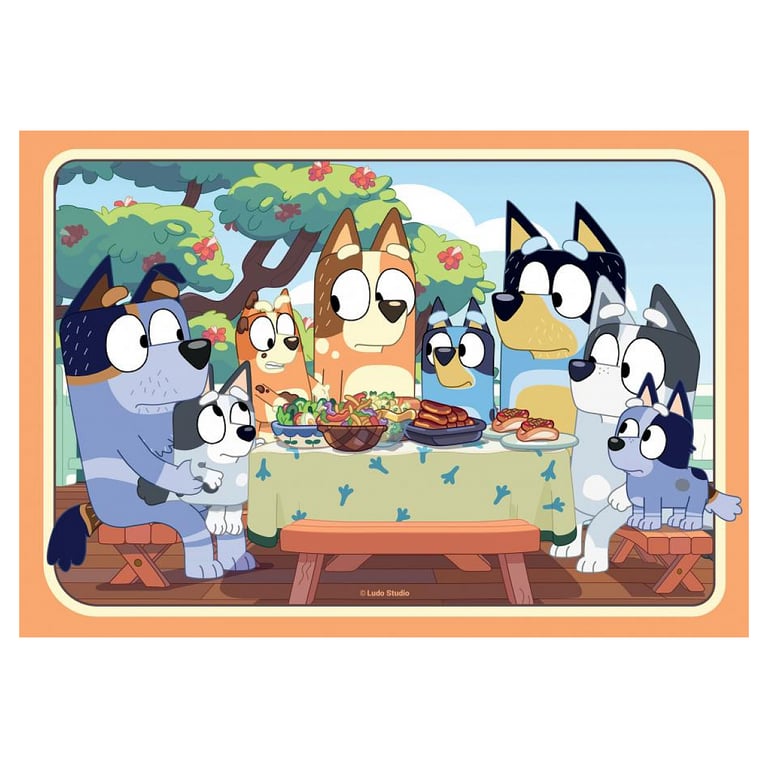 Puzzles 2 x 24 pièces : C'est parti avec Bluey ! Ravensburger France - vue 4