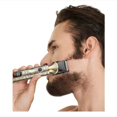 Tondeuse à Cheveux Électrique Rechargeable & Kit de Soin Complet - Style et Précision Gold