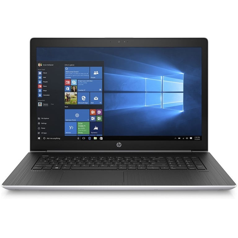 HP Probook Core i7, 1.8, 8 Go 512Go Nvidia Geforce 930Mx Gris 17 Windows 11 Pro - Bon État