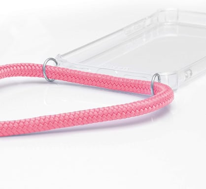 Coque avec Cordon pour ''SAMSUNG Galaxy A52'' Silicone Airbags Transparente