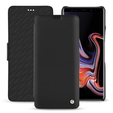 Housse cuir Samsung Galaxy Note9 -  - Noir - Cuir lisse