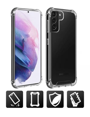 Altadif ALTCS21PAG coque de protection pour téléphones portables 17 cm (6.7'') Housse Transparent Samsung Galaxy S21 Plus
