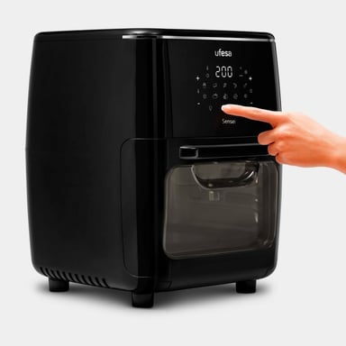 Ufesa Sensei Sencillo 12 L Independiente 1700 W Freidora de aire caliente Negro