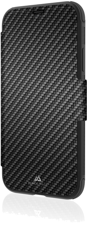 Etui Portefeuille Flex Carbon Robust pour iPhone Xs d'Apple, Noir