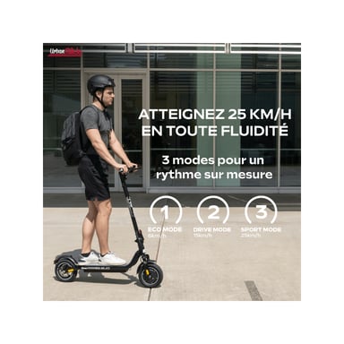 Trottinette Électrique  UrbanGlide 85 EVO – 300W, 25 km/h, Autonomie 20 km, Roues 8,5'', Batterie 21,6V 7,8Ah - 15Kg