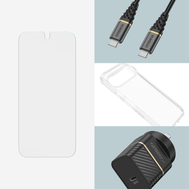 OtterBox Premium Glass pour Pixel 9, Pixel 9 Pro, transparente
