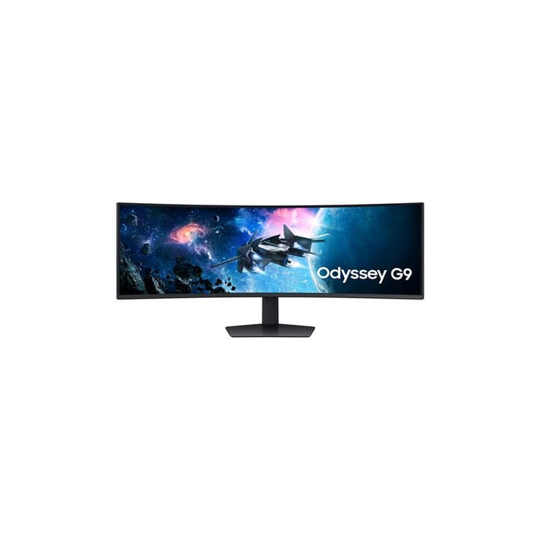 Samsung Ecran PC Odyssey G9 49’’ 240Hz 1ms Dalle VA Incurvée Résolution DWQHD : 5120 x 1440 2500:1 AMD FreeSync Premium Pro Auto Source Switch + Pied Ajustable DisplayPort LS49CG954EUXEN - vue 9