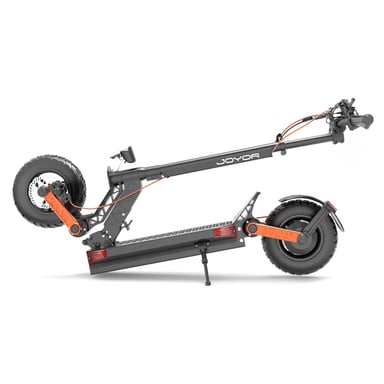 Scooter elettrico JOYOR S5-Z con luce lampeggiante - Motore 600W Batteria 48V13AH Autonomia 45KM Freni a disco - Nero