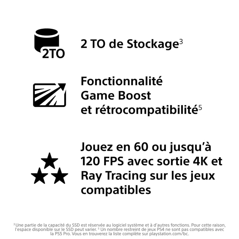PS5 Pro 2 To - Console de jeux PlayStation 5 Pro (Digital) - Neuf