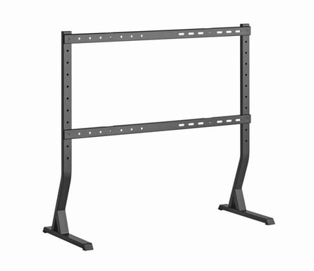 Gembird TVS-D90F-01 Meuble TV de table, 45`` - 90``, noir