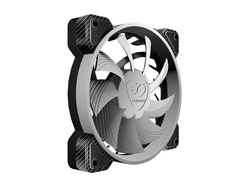Ventilateur Gaming Cougar Gaming SPB120RGB Éclairage RVB à 360 Roulement hydrodynamique Technologie PWM - vue 2