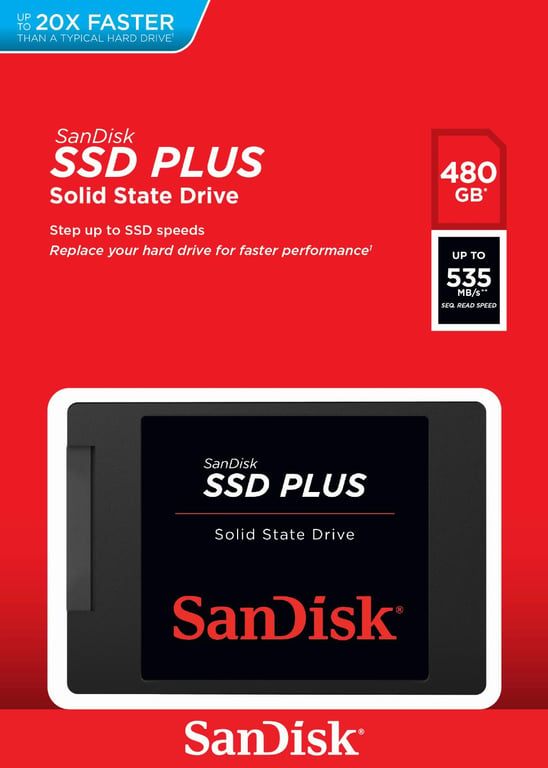 SanDisk Plus 480 Go Série ATA III SLC