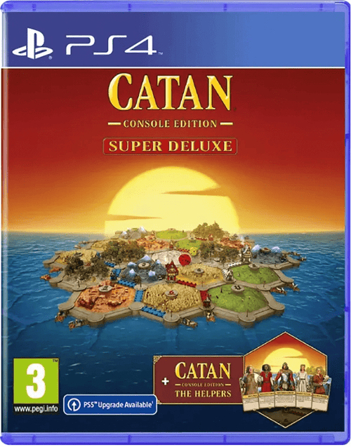 CATAN Super Deluxe Edition PS4 Neuf