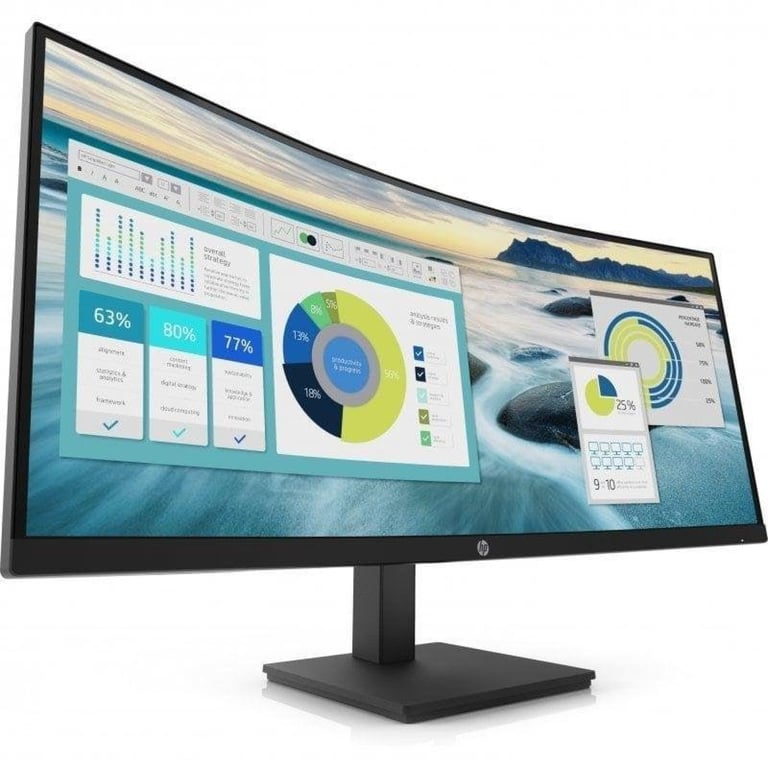 Écran HP P34hc G4 34 Wide Quad HD - vue 4