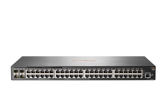 HPE Aruba Networking 2930F 48G 4SFP Géré L3 Gigabit Ethernet (10/100/1000) 1U Gris