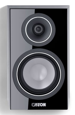 Canton Vento 10 a 2 vie nero con filo 100 W