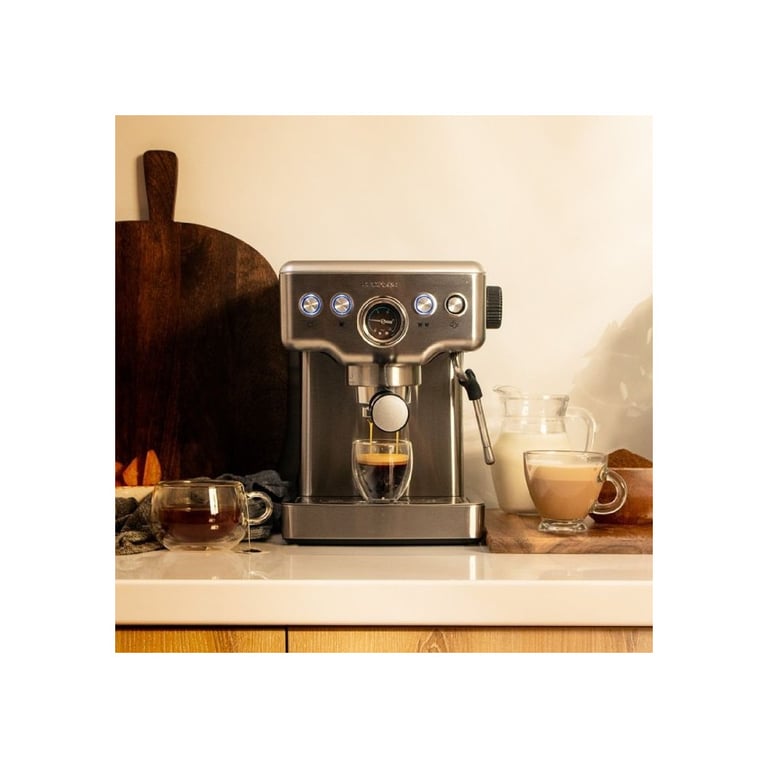 Cafetière Express Cecotec Power Espresso 20 Barista Mini – 1465 W, 1,8 L, Manomètre - vue 6