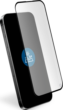 Protège écran pour iPhone 16 / 15 / 14 Pro Mat Anti-reflet 2.5D Verre trempé + Garantie à vie - Certifié GRS Force Glass