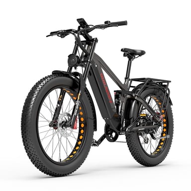 Mountain bike elettrica Dukawey Silvertip8 1000W 26 pollici Batteria 52V 20Ah