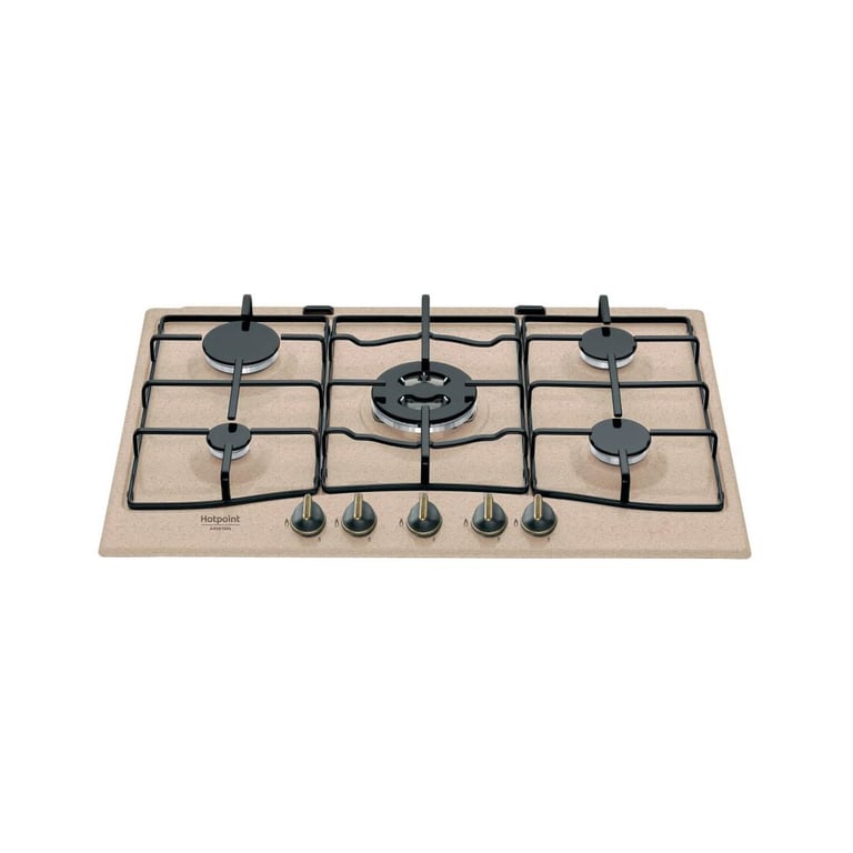 Cuisinière À Gaz Hotpoint PC 750 T (AV) R/HA – 5 Brûleurs, 10500 W - vue 3