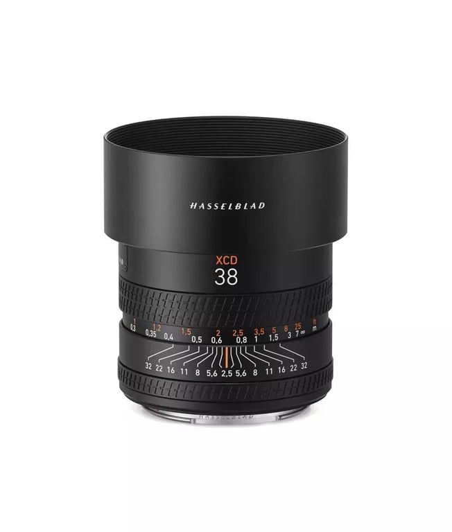 Objectif hybride Hasselblad XCD 38mm f2.5 - vue 4