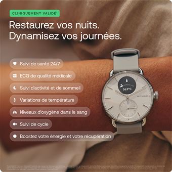 Withings ScanWatch 2 38mm Bluetooth - vue 4