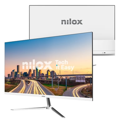 Nilox NXM24FHD1201W écran plat de PC 60,5 cm (23.8'') 1920 x 1080 pixels Full HD LED Blanc